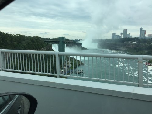 Leaving Niagara Falls